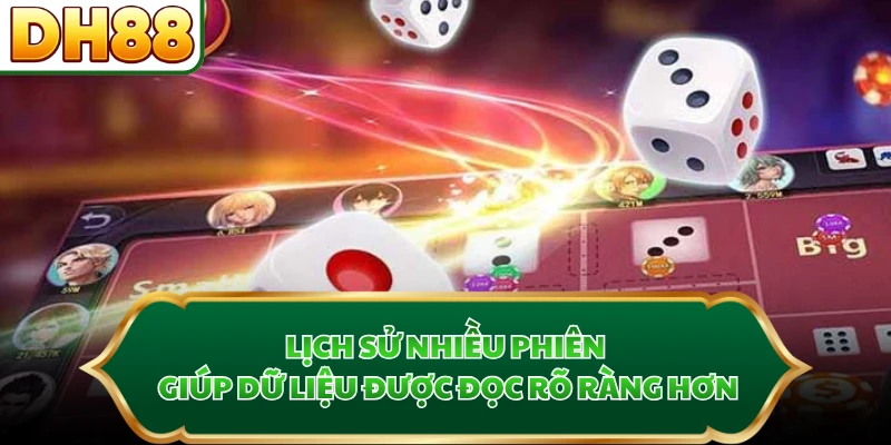 Lịch sử nhiều phiên giúp dữ liệu được đọc rõ ràng hơn