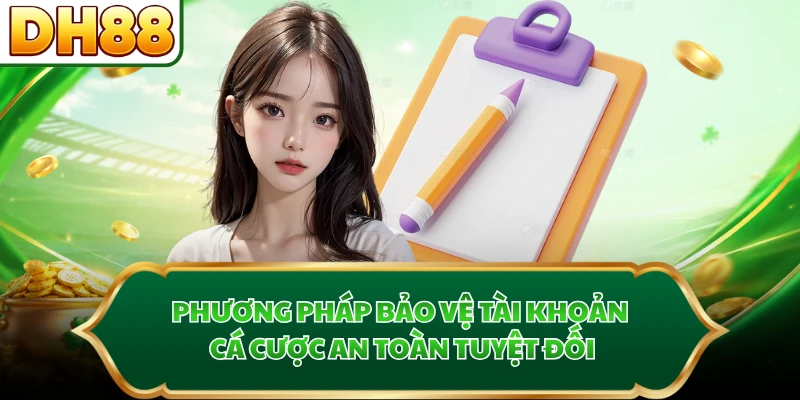 Phương pháp bảo vệ tài khoản cá cược an toàn tuyệt đối